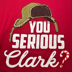 🎄 3/$10 T-Shirt 2X National Lampoons“You Serious Clark?” Christmas